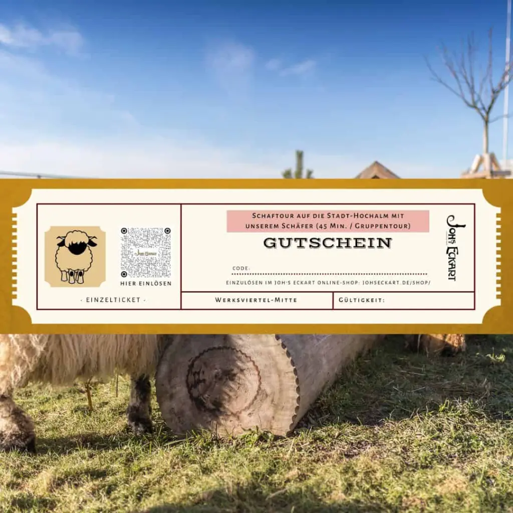 Gutschein "Schaftour auf die Stadt-Hochalm" 